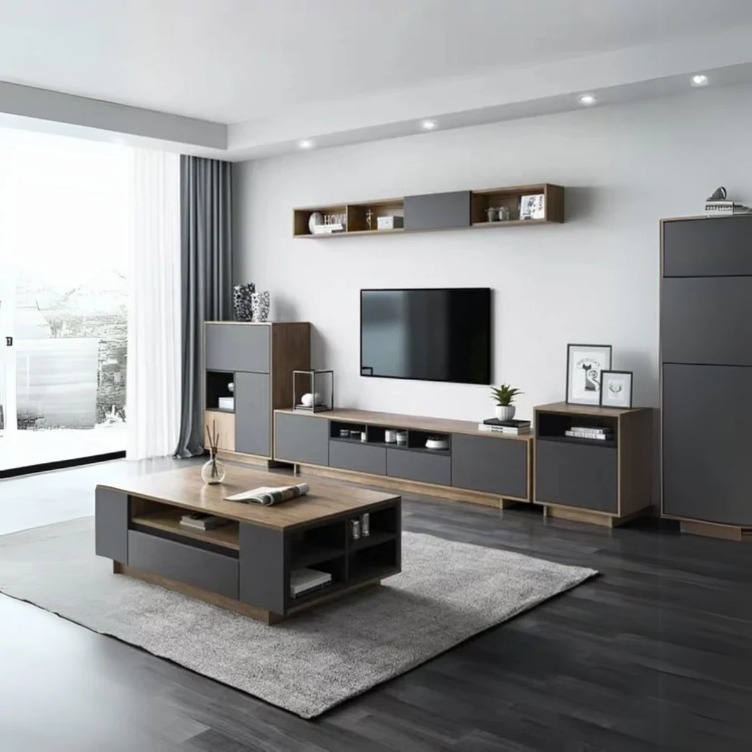 TV TABLE +COFEE TABLE