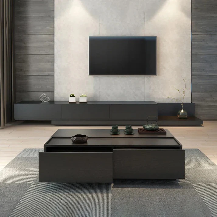 TV TABLE +COFEE TABLE